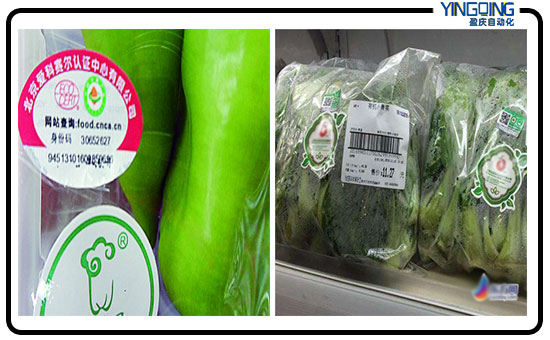 蔬菜包裝盒貼標機 蔬菜包裝盒貼標機